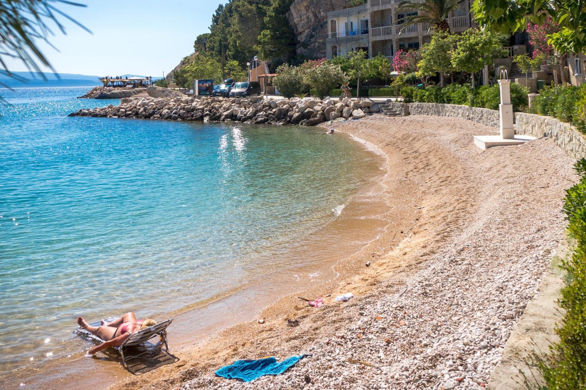 Apartments With A Parking Space Brela, Makarska - 789 Esterno foto